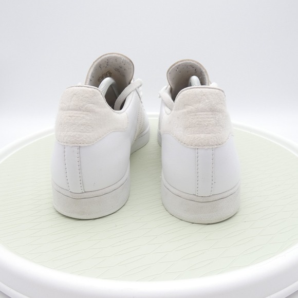 Adidas La Marque Aux 3 678208 Mens 12 Athletic Shoes White Leather Sneakers - Picture 4 of 11